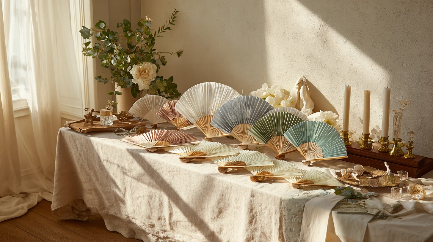 Qué hacer para personalizar abanicos para bautizo