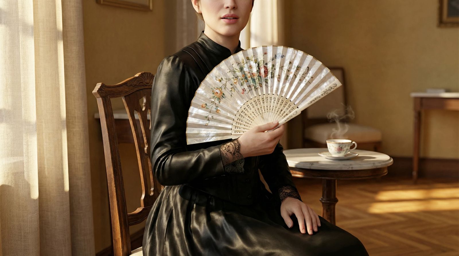 El sonido tradicional del abanico