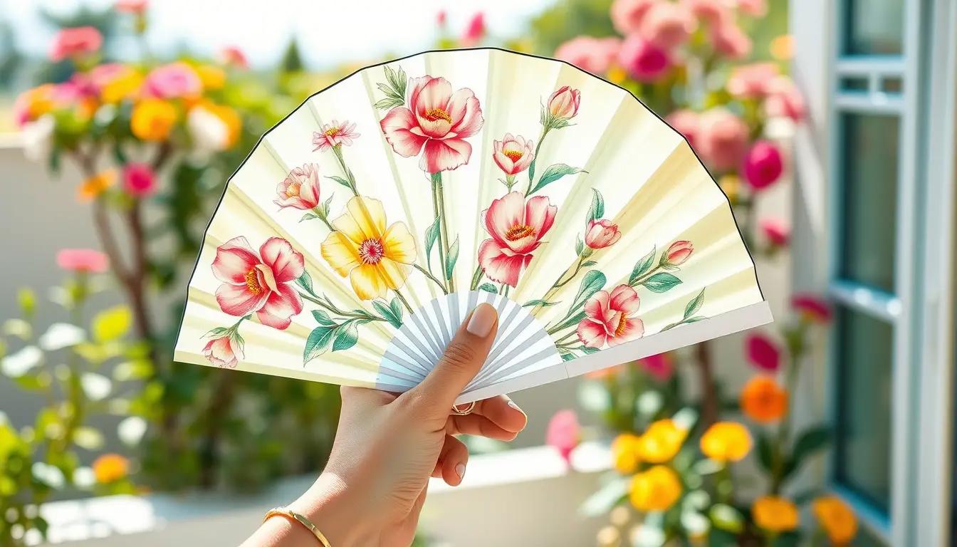 Conoce las últimas tendencias en abanicos artesanales para el verano 2025