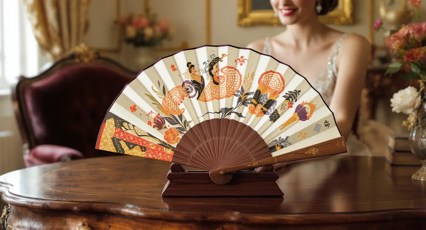 Abanicos tradicionales con diseño moderno