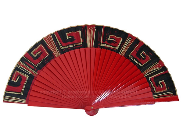 1226 – Wooden fan shapes 1 side