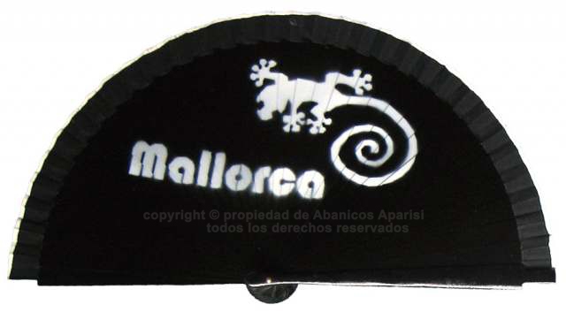 207/MALLORCA - Abanico madera Mallorca