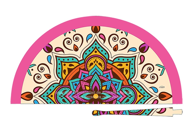 70801 – Acrylic fan mandalas