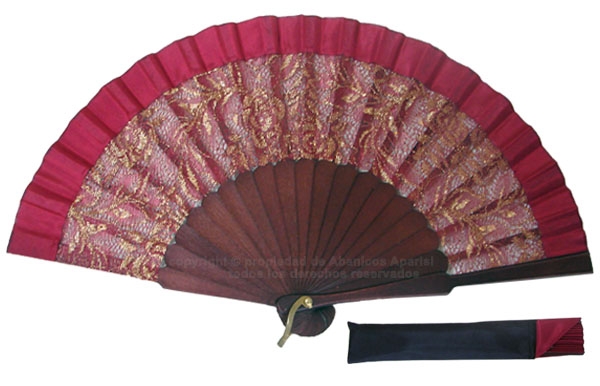 8014 – Handcrafted Wooden Fan