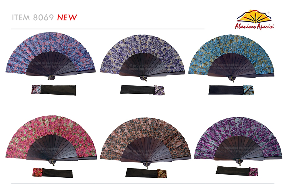 8069 – Handcrafted Wooden Fan