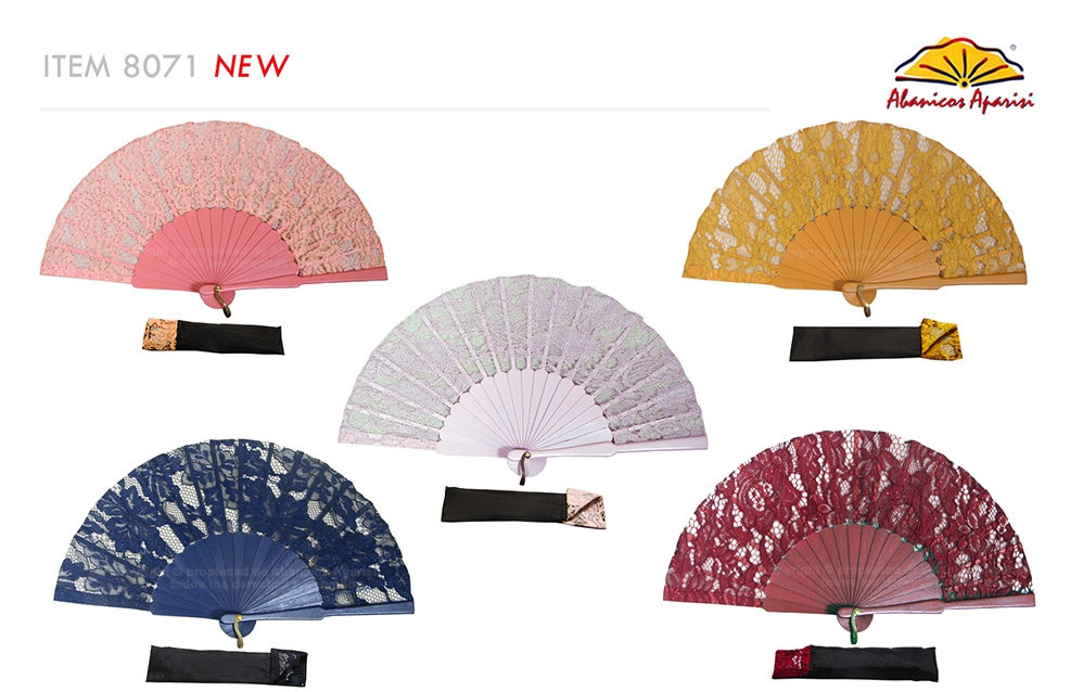 8071 – Handcrafted Wooden Fan