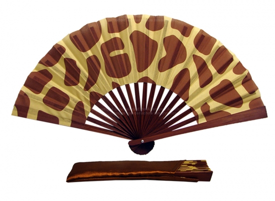 016 – Bamboo fan Animals design