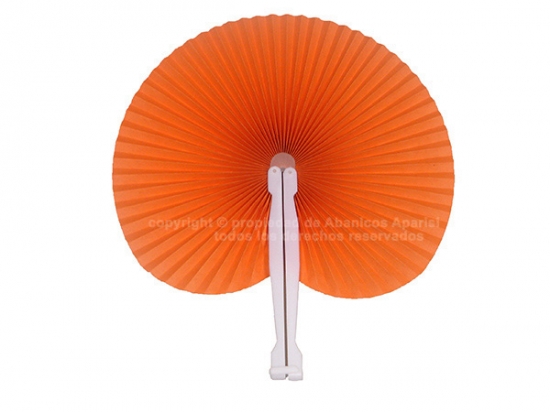 018 – Pai pai fan white sticks with coloured papel