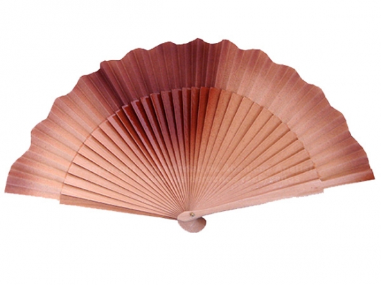 1211 – Wooden fan blurred color