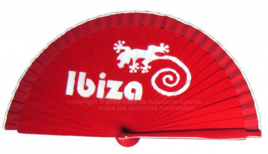 207/IBIZA – Ibiza wooden fan