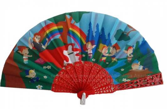 3000/SU – Children’s fan assorted prints