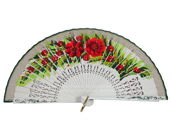 4199/SU – Wooden fan 2 sides luxury