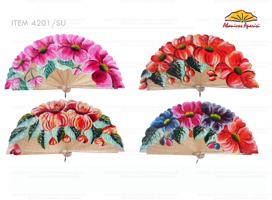 4201/SU – Wooden fan luxury 1 side