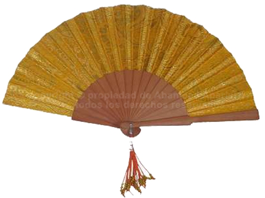 536 – Pear Wood Fan Flower Embroidery