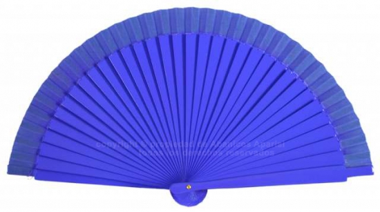 6004 – handbag fan, plain colors, painted on 2 sides, assorted.