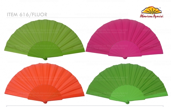 616/Flúor – Plastic Fan Fluorescent Color