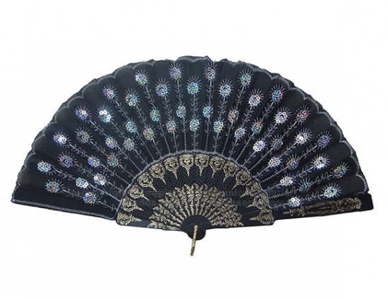 617/SU – Plastic Fan Peacock Assorted