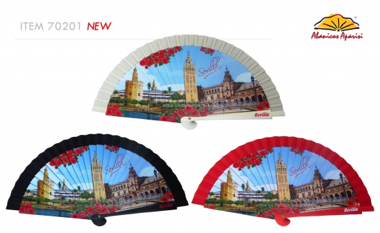 70201 – Acrylic fan Sevilla