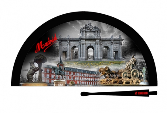 70205 – Acrylic fan Madrid night