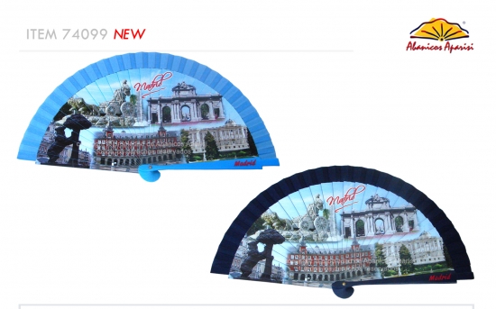 74099 – Acrylic fan Madrid monuments