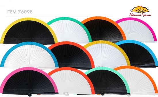 76098 - Acrylic fan fluorescent color