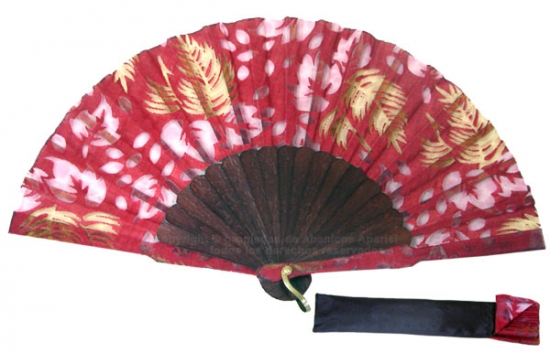 8022 – Handcrafted Wooden Fan