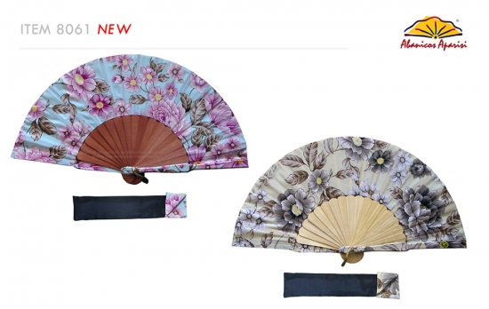 8061 – Handcrafted Wooden Fan