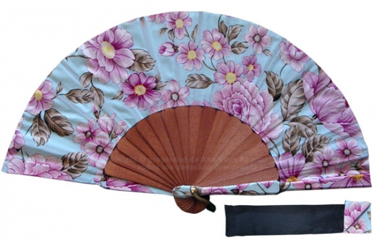 8061 – Handcrafted Wooden Fan