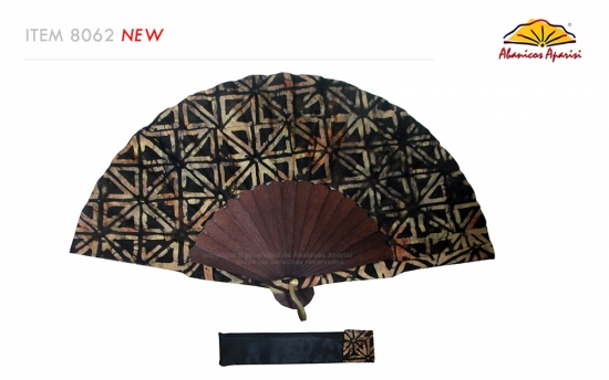 8062 – Handcrafted Wooden Fan