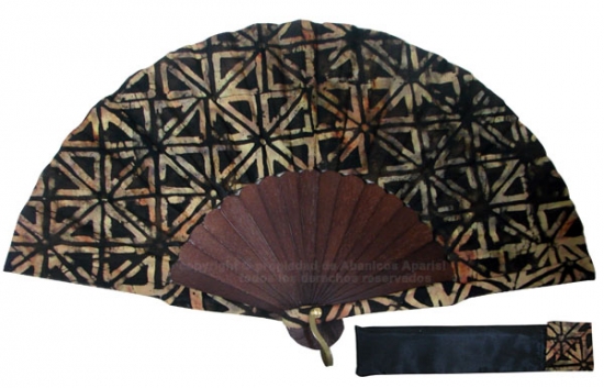 8062 – Handcrafted Wooden Fan