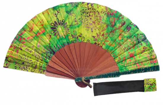 8068 – Handcrafted Wooden Fan