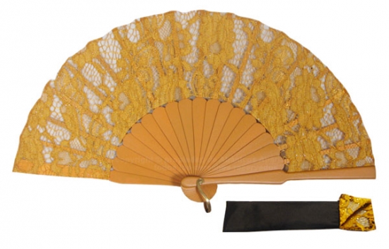 8071 – Handcrafted Wooden Fan