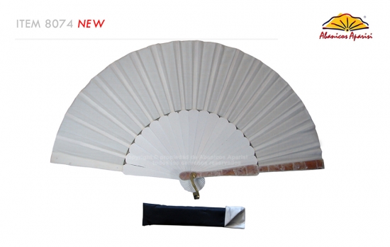 8074 – Handcrafted Wooden Fan