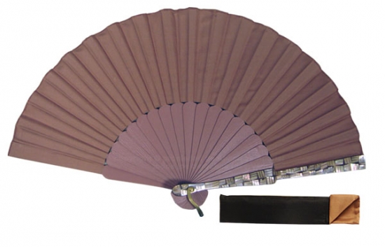 8077 – Handcrafted Wooden Fan