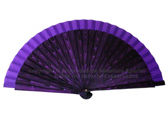 904 – Acrylic fan wooden assorted design