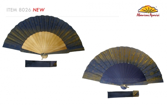 8026- Handcrafted Wooden Fan