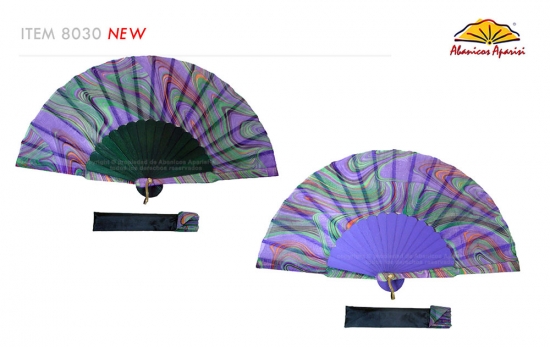 8030- Handcrafted Wooden Fan