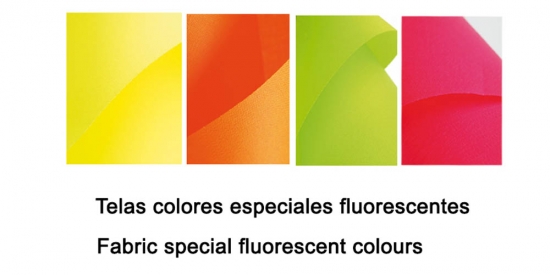 Telas fluorescentes